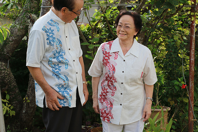 かりゆしウェア　敬老の日