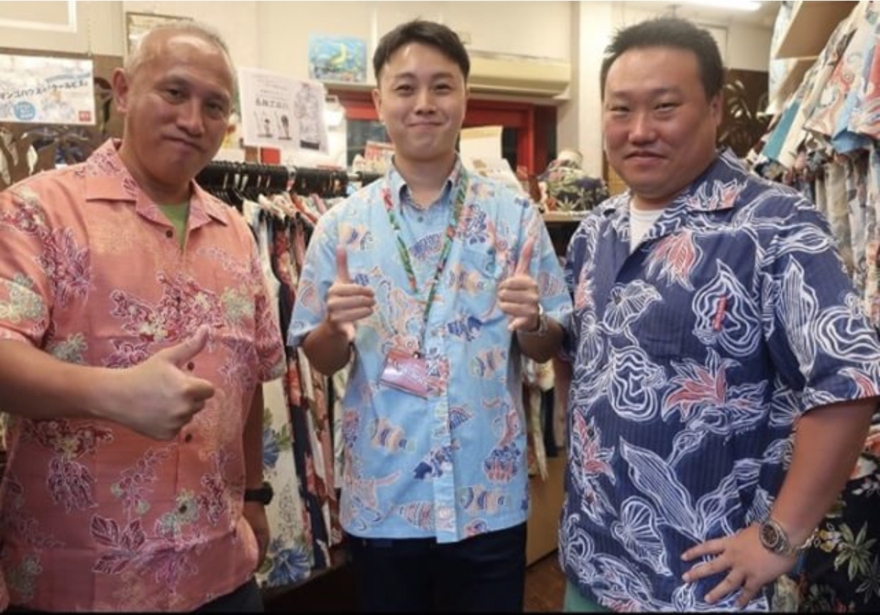 マンゴハウスのリピーター様同僚とご来店！