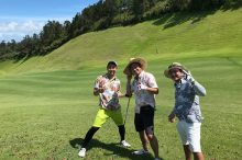 アロハでゴルフ