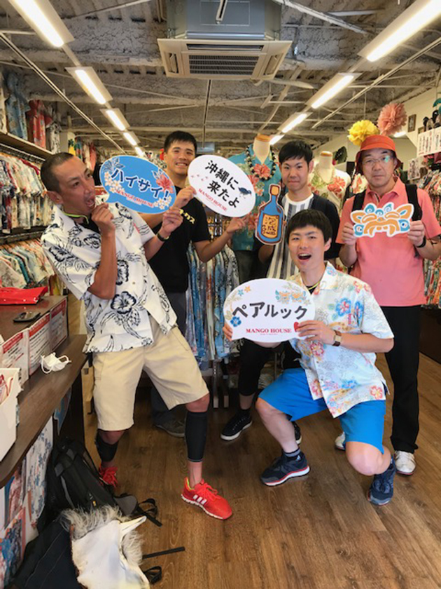 2018‘〝ツール・ド・おきなわ〟に参加された富山県からのお客様☆