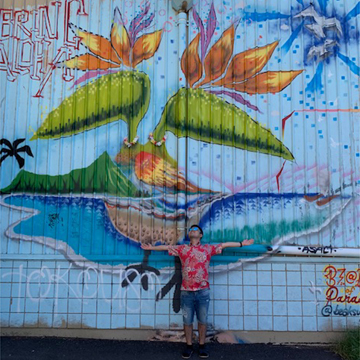 ハワイでかりゆし