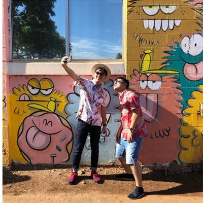 ハワイでかりゆし