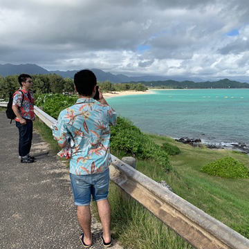 ハワイでかりゆしウェア