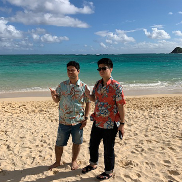 ハワイでかりゆしウェア