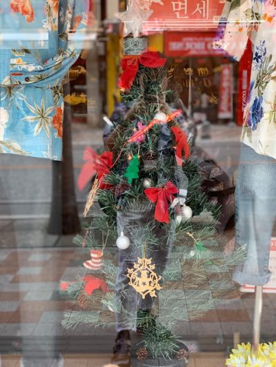アロハとクリスマスツリー