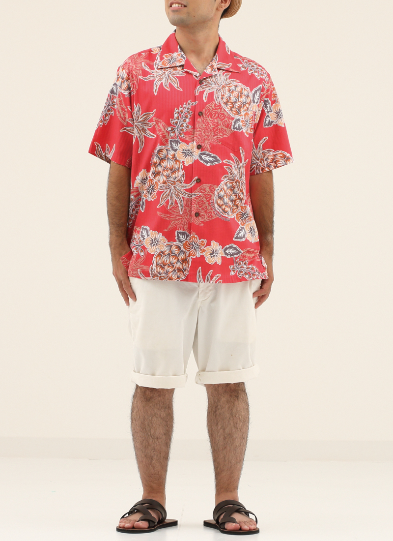 燃えるアロハシャツ