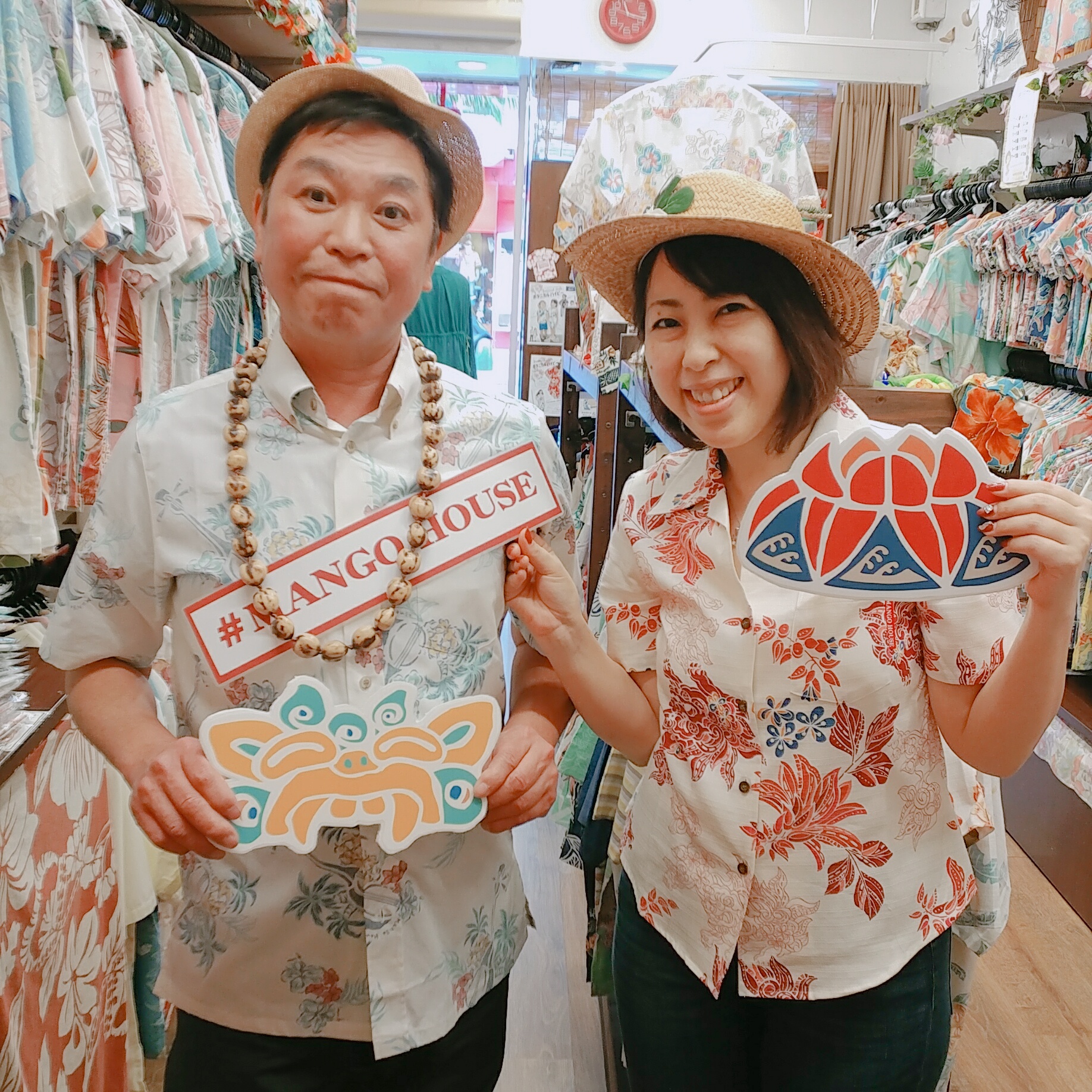 新年は沖縄でゆっくりと♪観光の思い出にアロハシャツゲット！