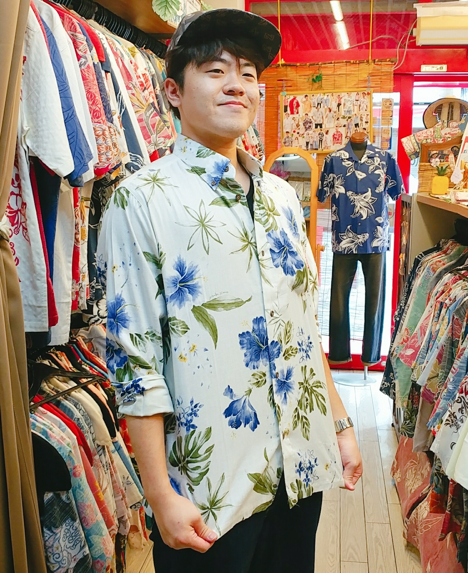 アロハ好きのお兄さん