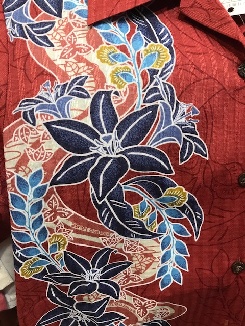 大人　アロハシャツ