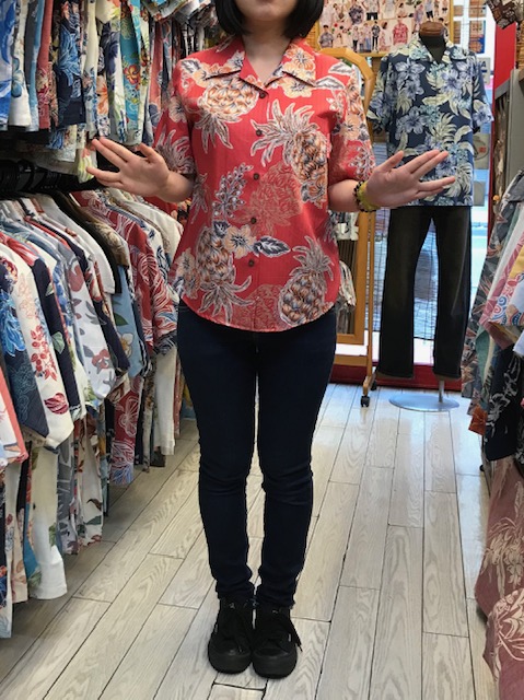 燃えるアアロハシャツ