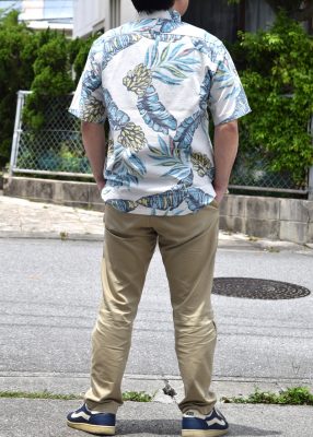 大人　アロハシャツ