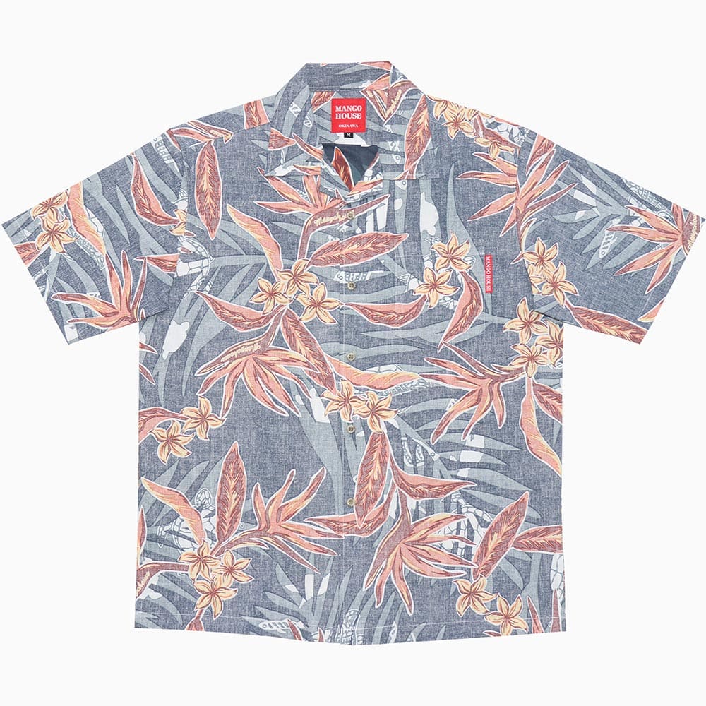 大人　アロハシャツ