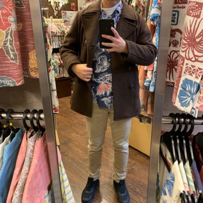 冬アロハコーデ