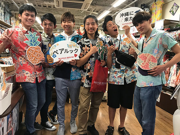 座間味島でダイビング♪なお兄さん方！