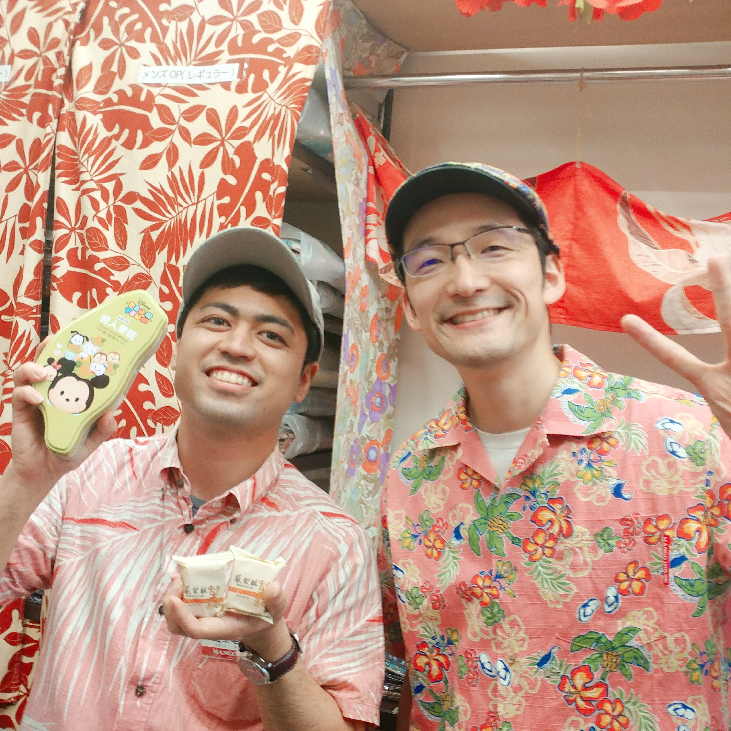 台湾の美味しいお土産いただきました♪IKU老師さん２回目のご来店！