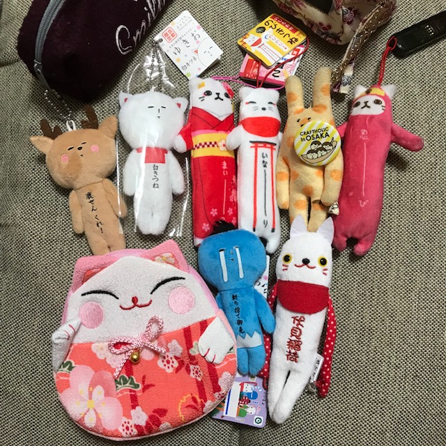 親から娘に、関西のお土産。