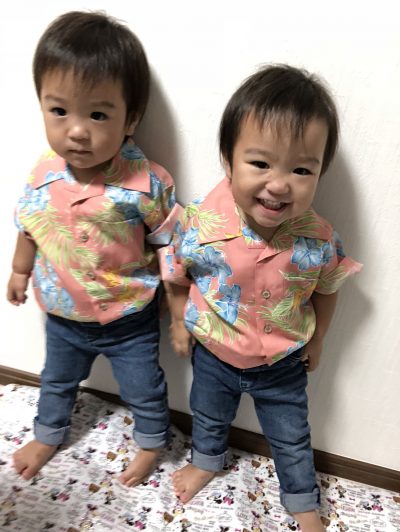 可愛すぎる2才児双子コーデ マンゴハウスブログ