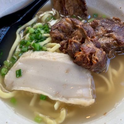 炙りソーキそば