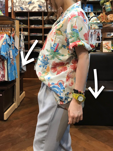 オーバーサイズ　レディース