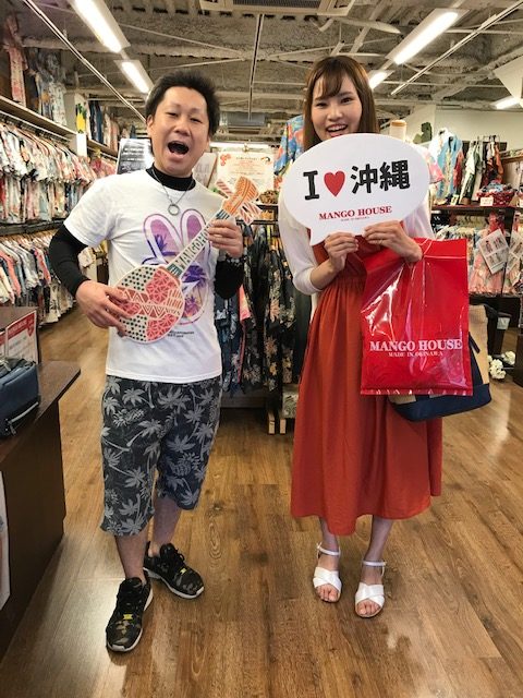 念願のかりゆしウェアゲットです～♪