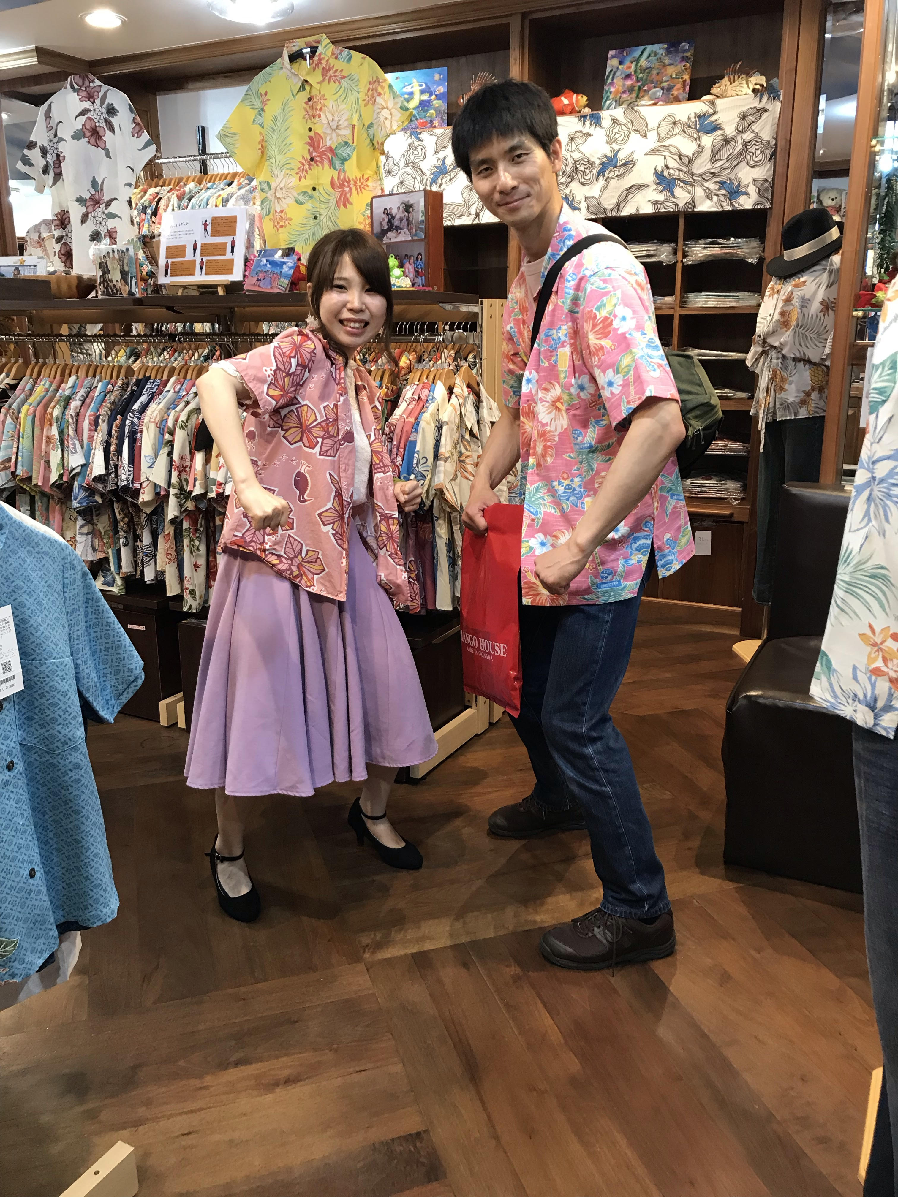 みんながハッピー！になるアロハを着る！
