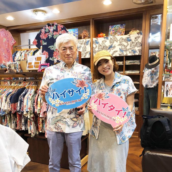 マンゴハウスはデザイナーに会えるお店なんです♪