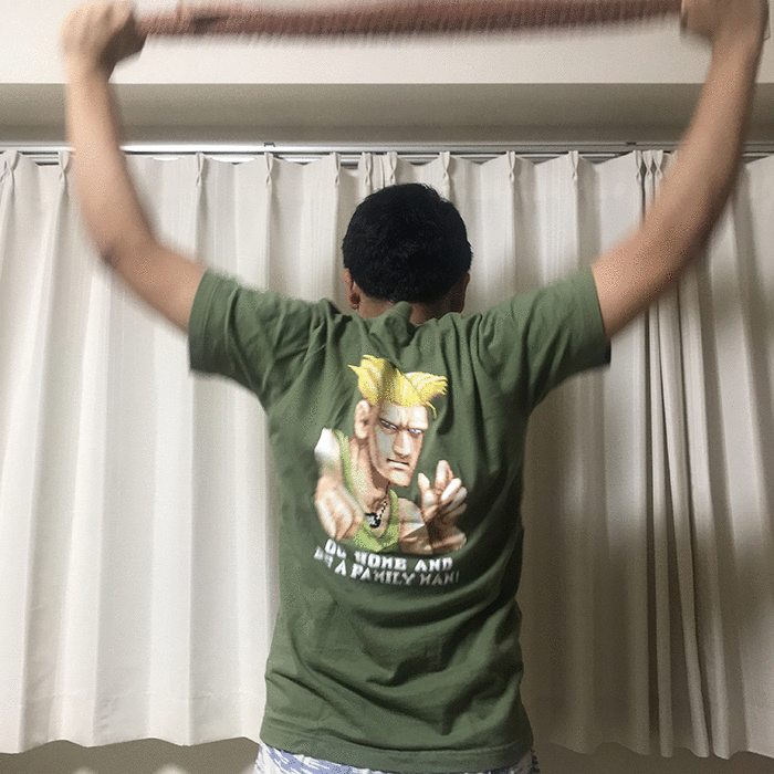 ガイルの筋トレ