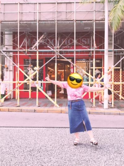 かりゆし　カジュアルコーデ