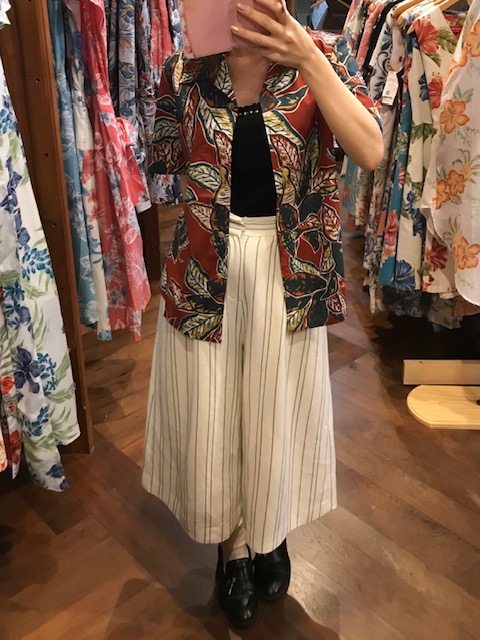 沖縄　アロハ　コーデ