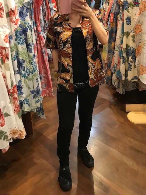 沖縄　アロハ　コーデ