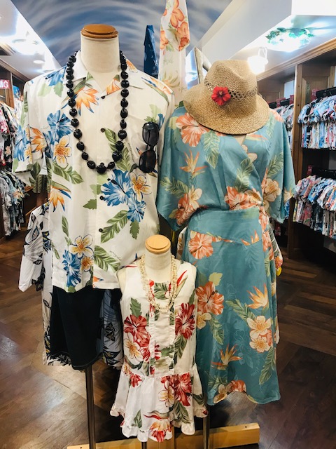 おそろい　アロハ　沖縄