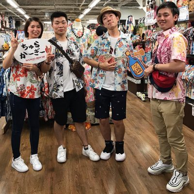 ほろ酔いでショッピング