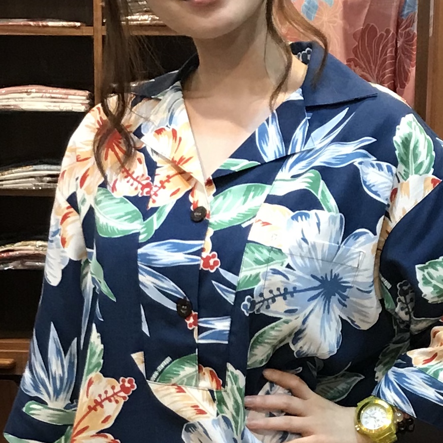 沖縄アロハ　ワンピース