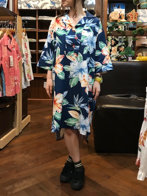 沖縄アロハ　ワンピース