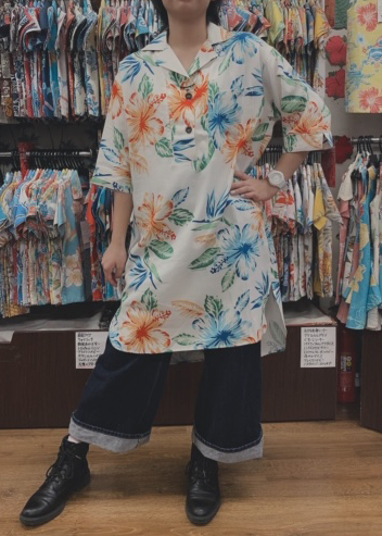 ロハスハイビー×ワイドパンツ