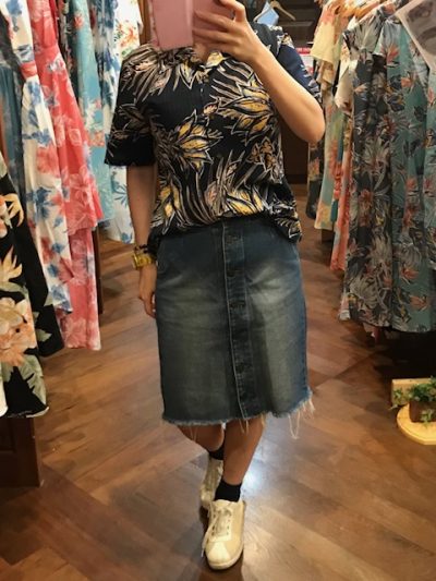アロハ　デニム