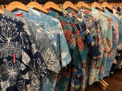 アロハ　デニム