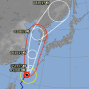 台風13号