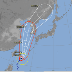 台風13号