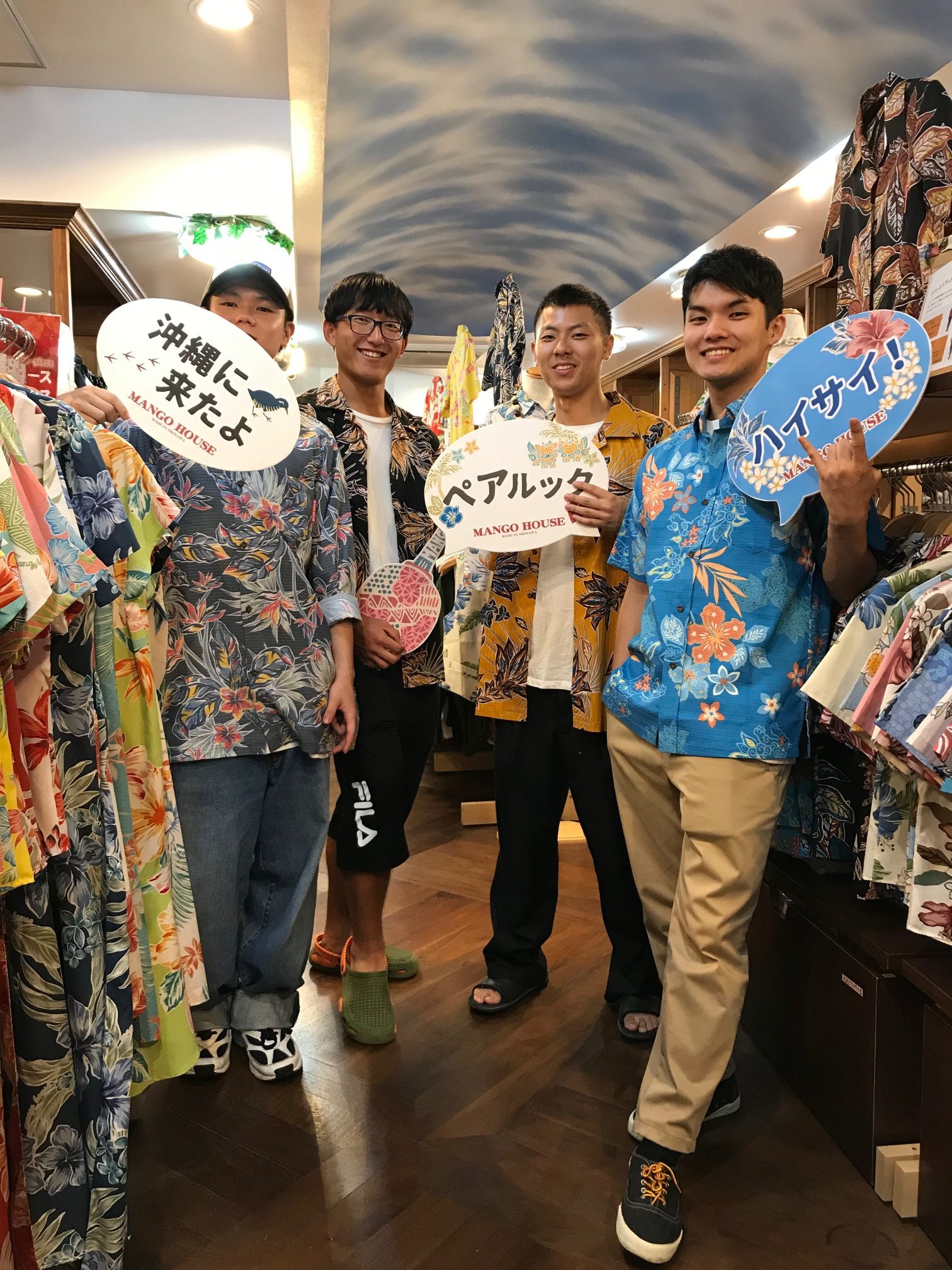 台風後の沖縄満喫中☆