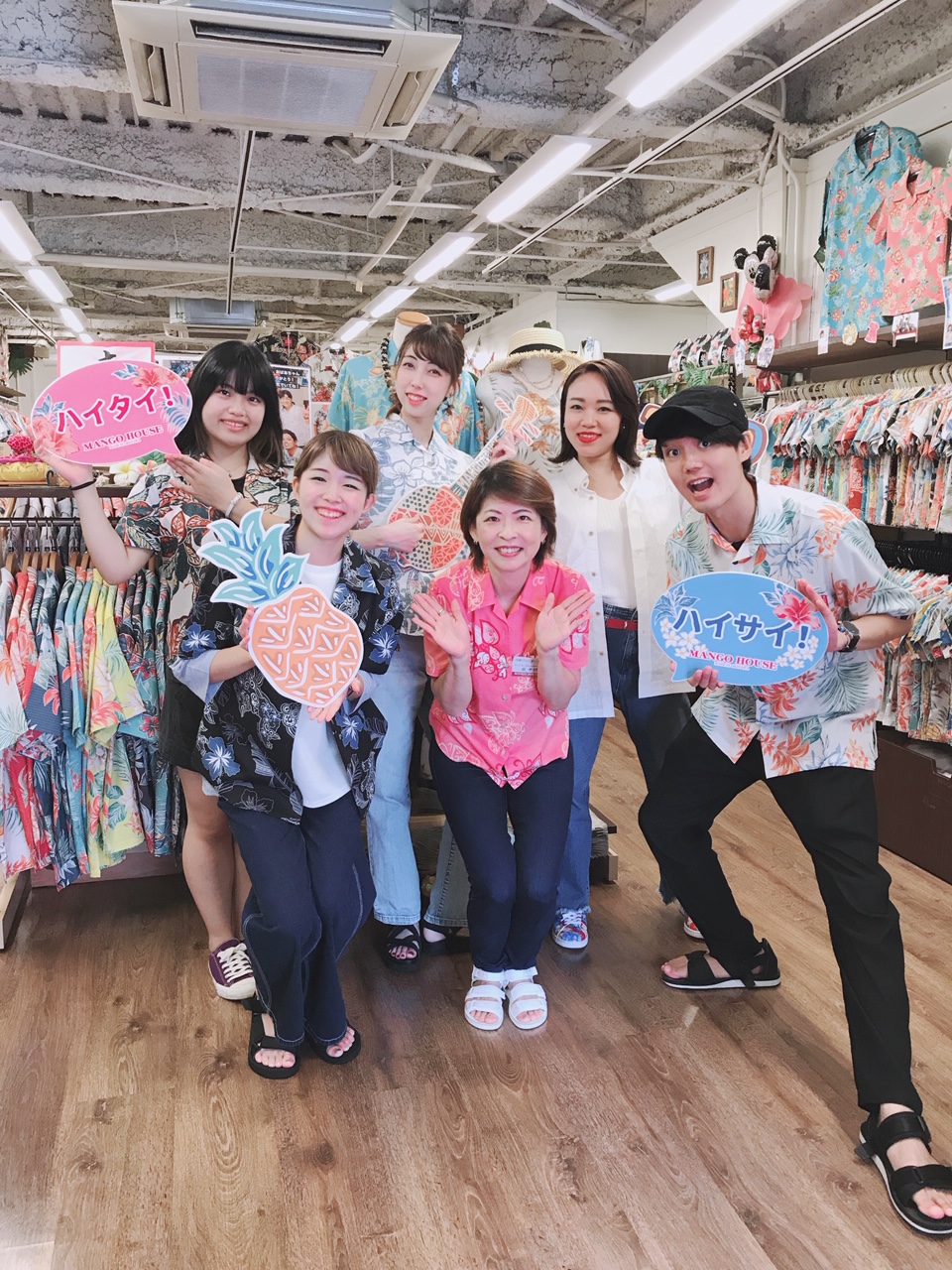 チャンプルーシアター卒業生のメンバーさんご来店ですー(^o^)♪