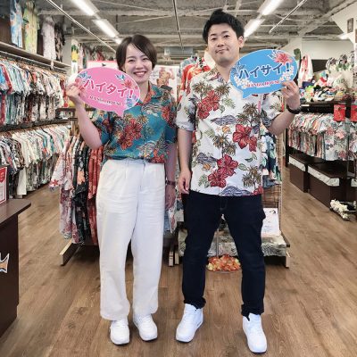 10月の沖縄　北海道からご来店