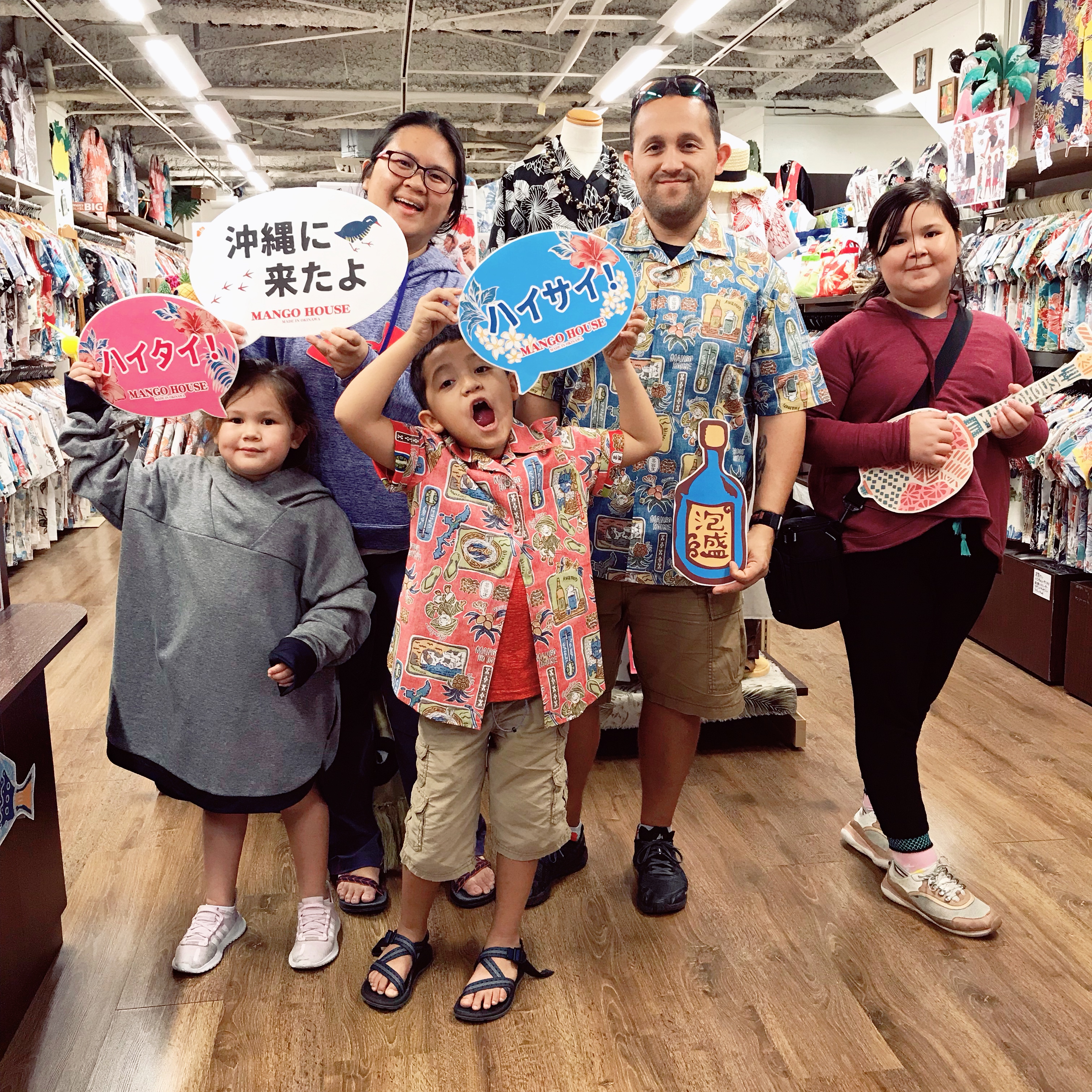 沖縄在住2年目！！仲良しファミリーご来店♪♪