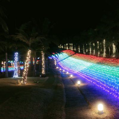 名護のゴージャスイルミネーション