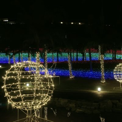 名護のゴージャスイルミネーション