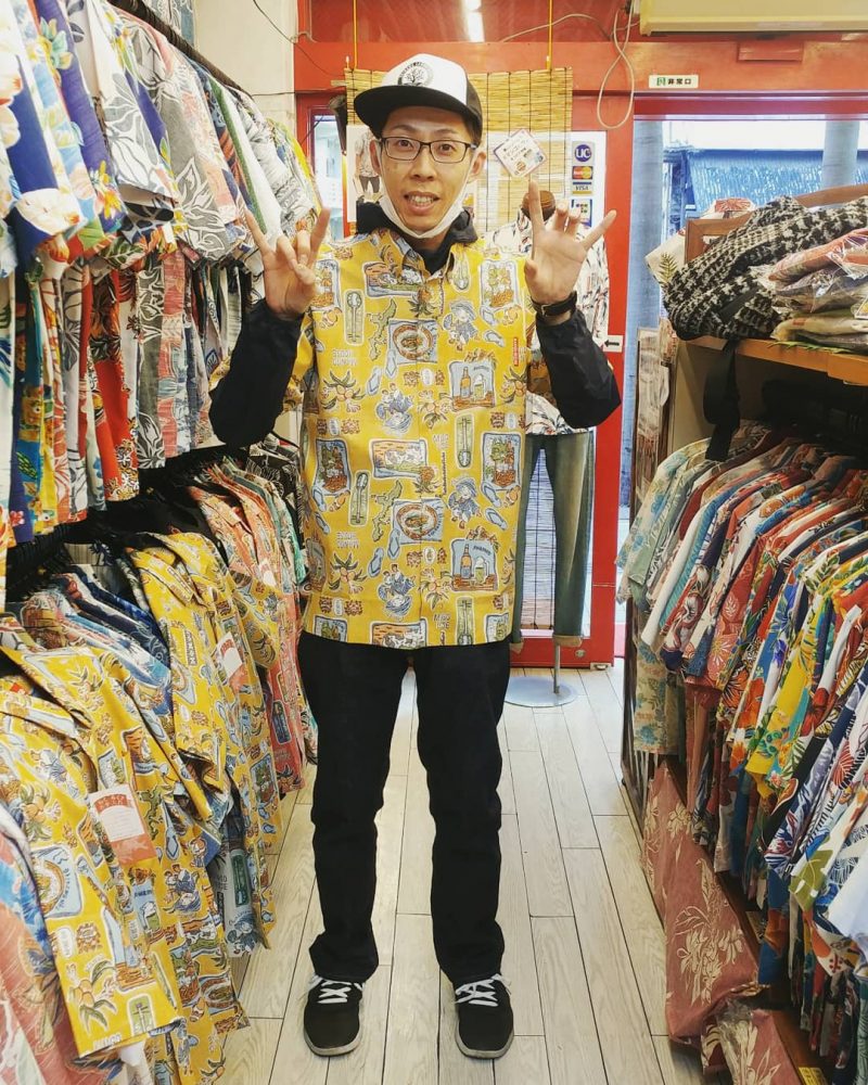 今年もご来店！大阪から沖縄好きのおにいさん☆彡