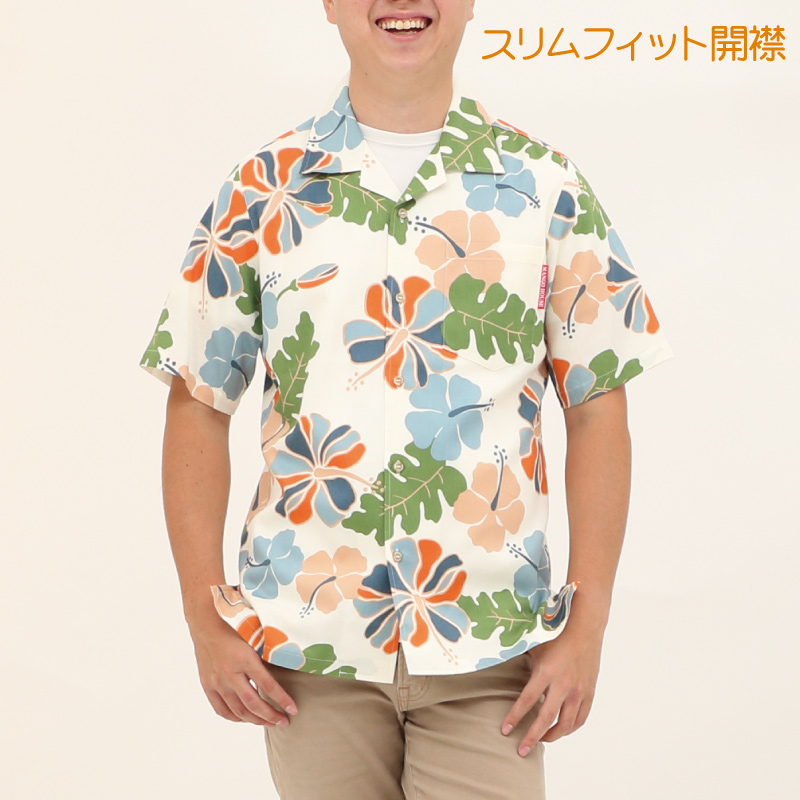 沖縄　かりゆし　アロハシャツ
