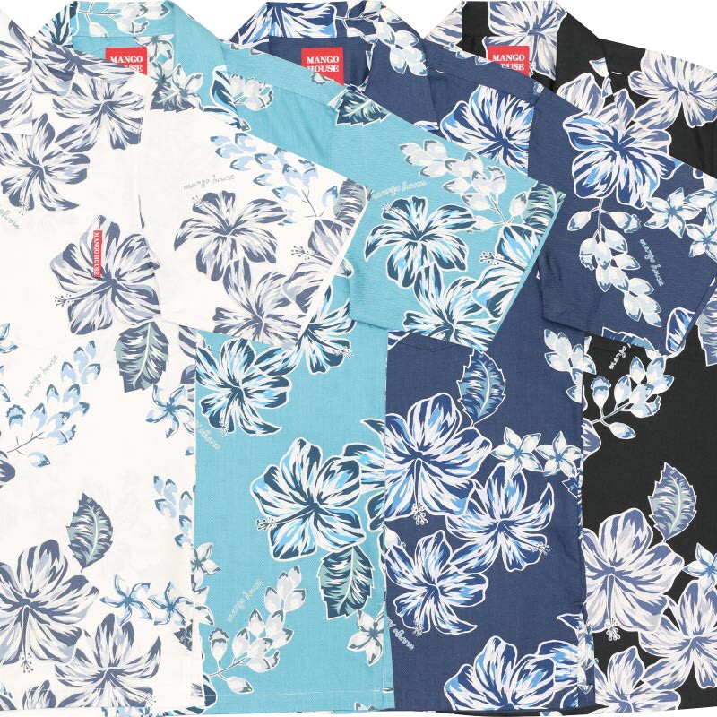 沖縄　アロハシャツ　かりゆしウェア