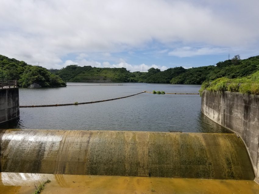 読谷村のダム「長浜ダム」で散歩しよう（＾０＾）
