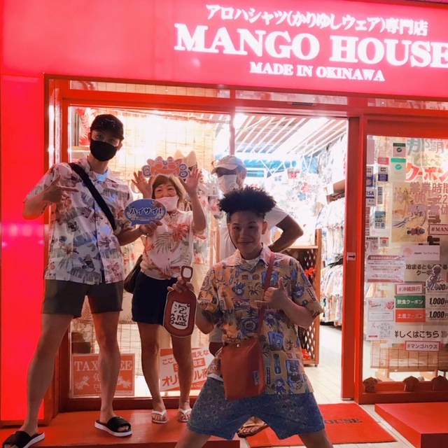 沖縄で家族現地集合～♪